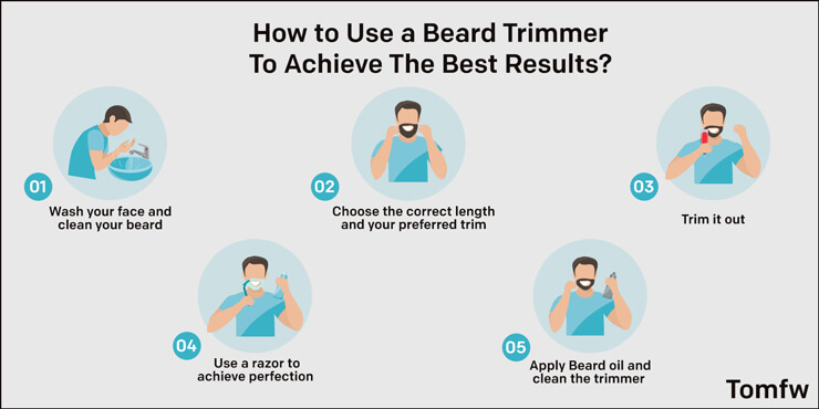 use a beard trimmer to achieve the best results beard trimmer reviews