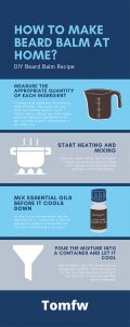 infographic beard balm recipe how to make beard balm