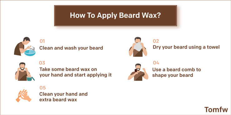 how to apply beard wax how to use beard wax