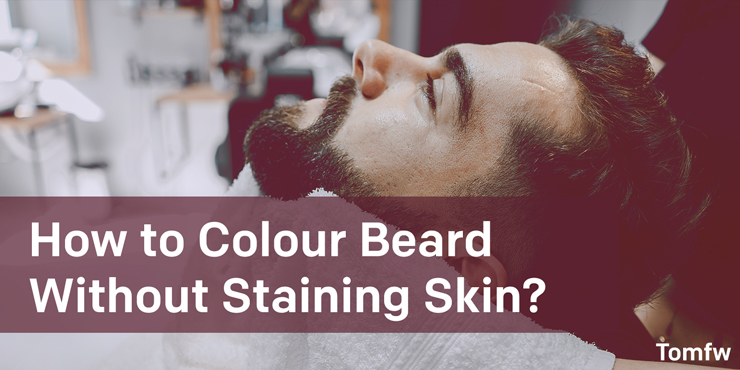 how to dye very short beard