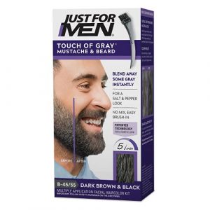 dye a short beard