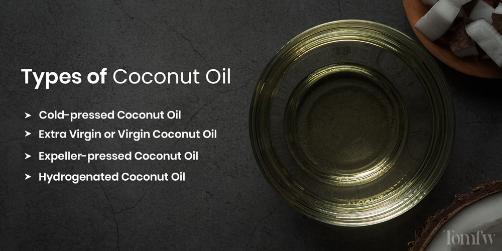 types of coconut oil