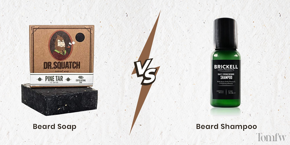 beard soap vs beard shampoo