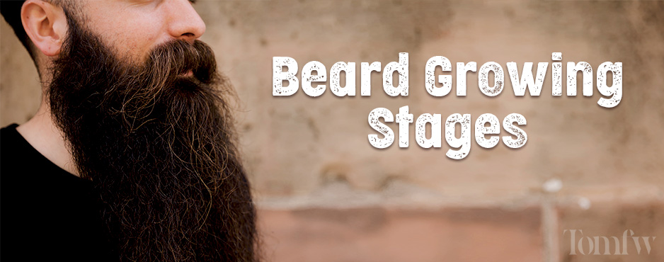 beard growth stages