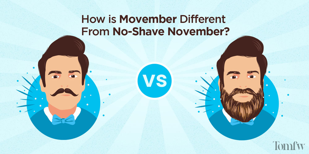 no shave november vs movember