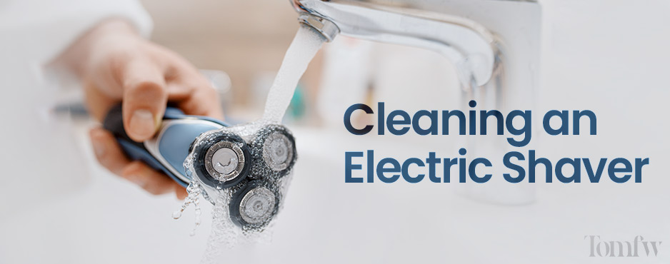 how to clean electric razor