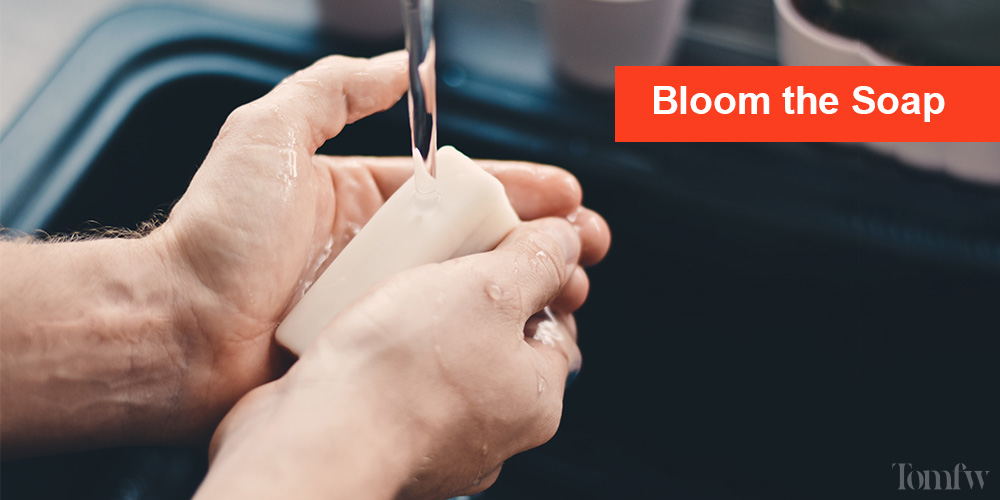 how to lather shaving soap