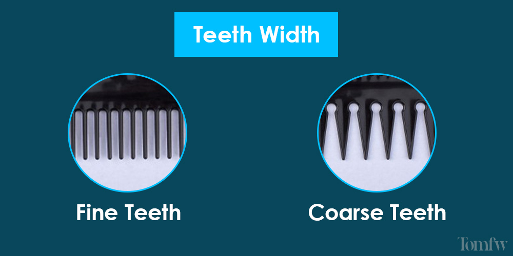 tooth comb wide tooth comb