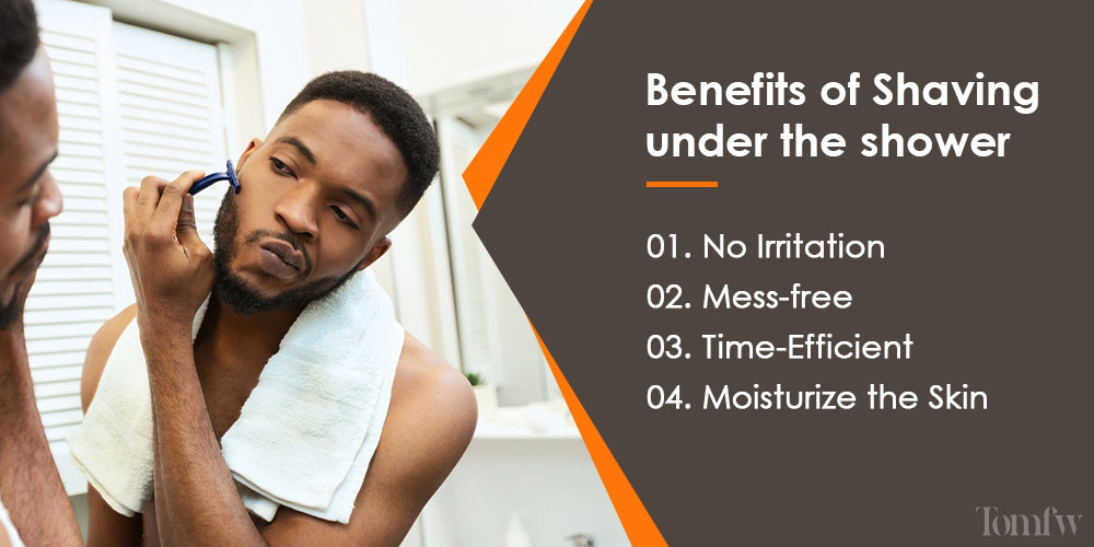 shave before or after shower