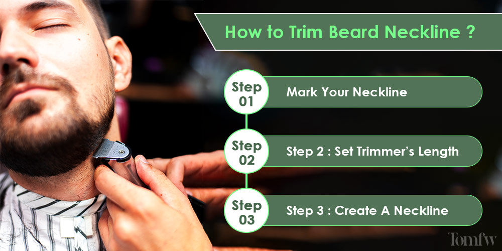 how to trim neck beard