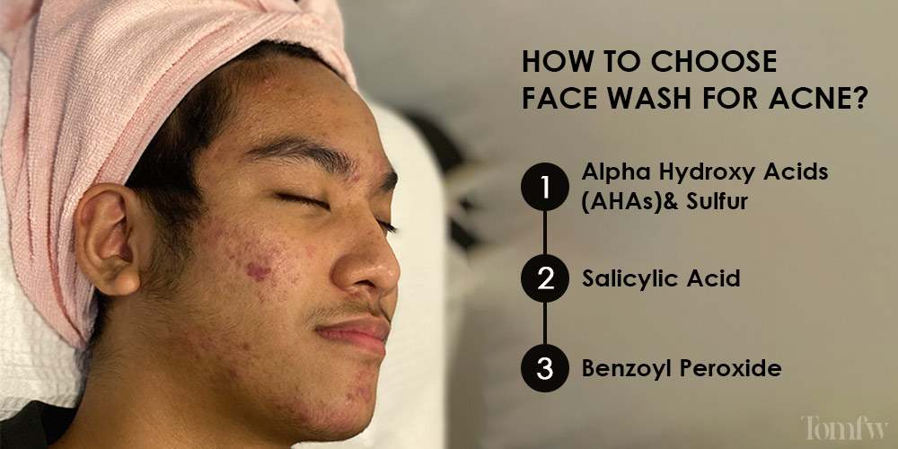 best acne face wash for men