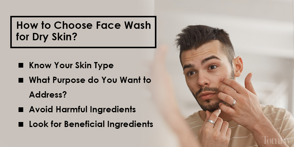 mens face wash for dry skin