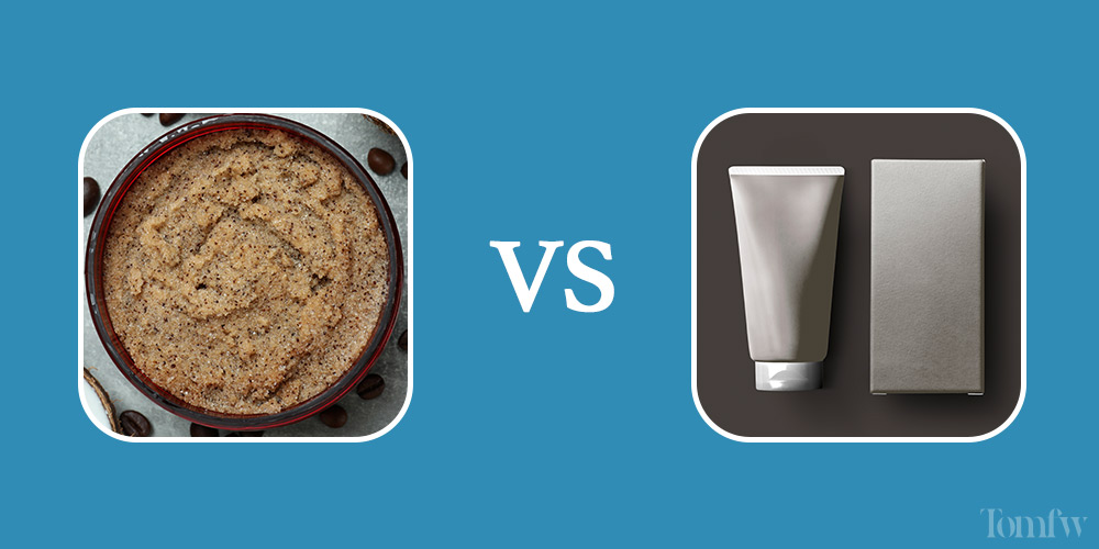 mens exfoliating face wash