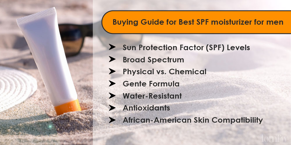 moisturizer with spf