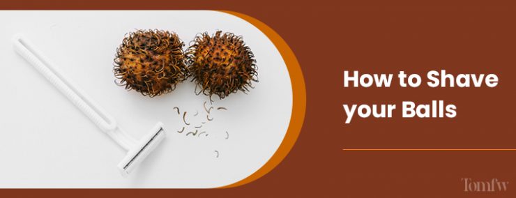 how to shave your balls