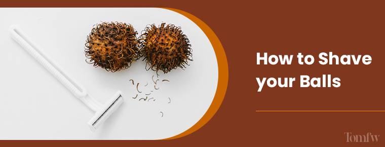 how to shave your balls