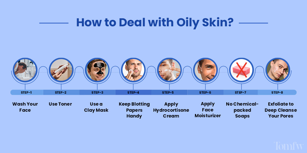 oily skin care men