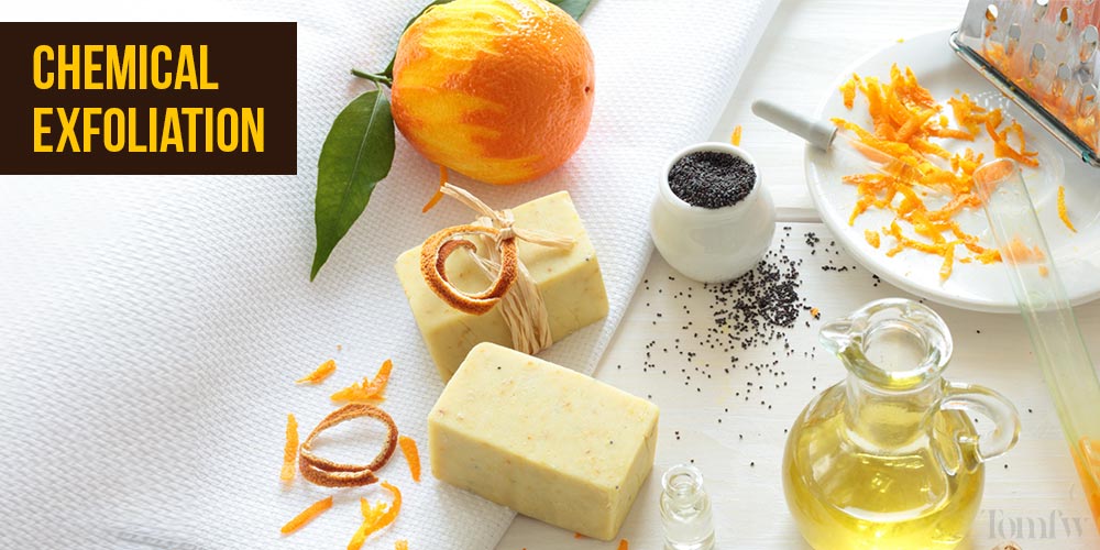 steps to exfoliate face