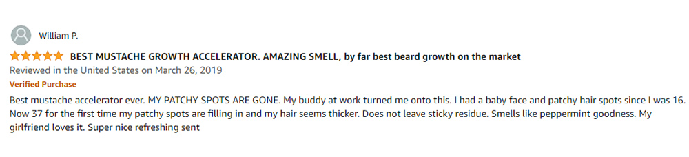 best mustache growth products