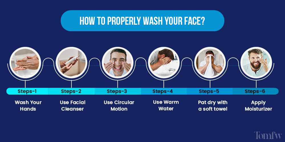 how to properly wash your face