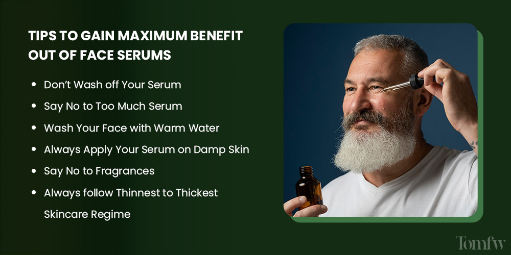 how long should i leave serum on my face