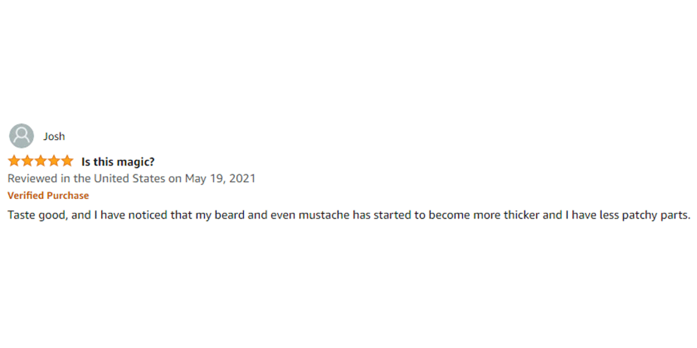 wild willies beard growth supplement results