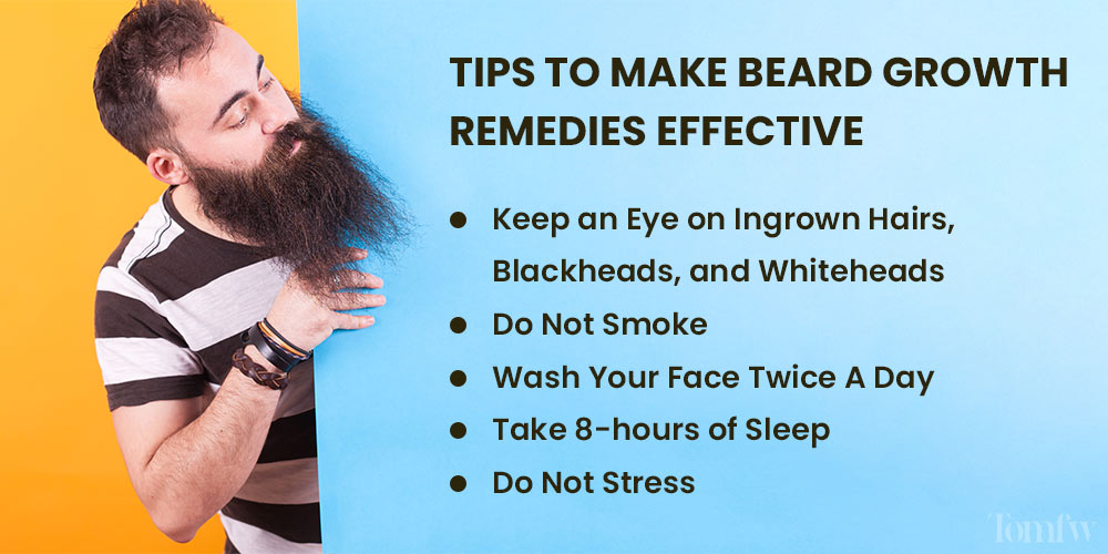 facial hair growth home remedies