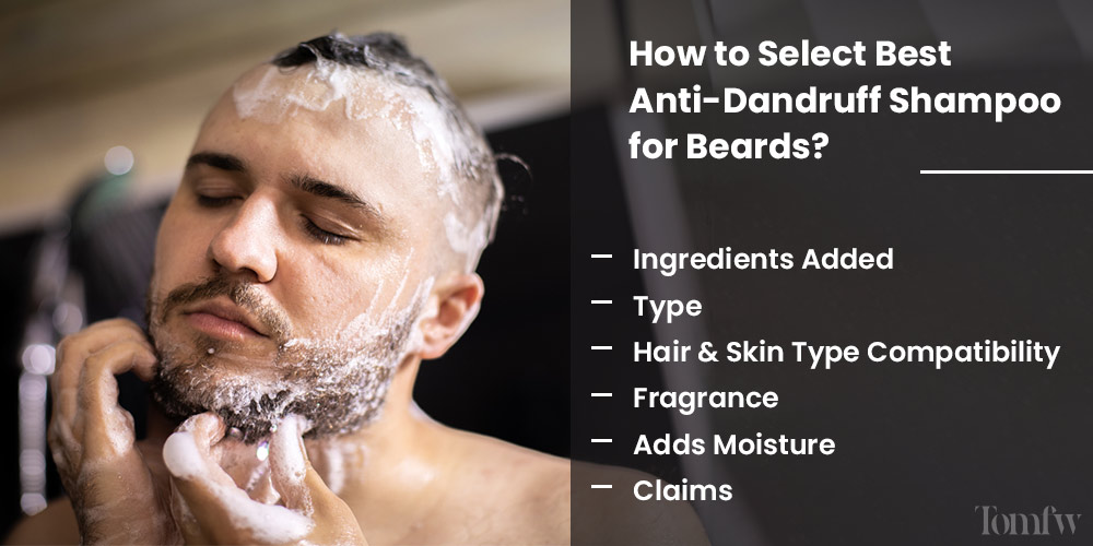 best product for beard dandruff