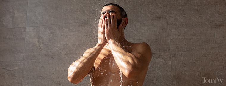 is it bad to wash your face in the shower