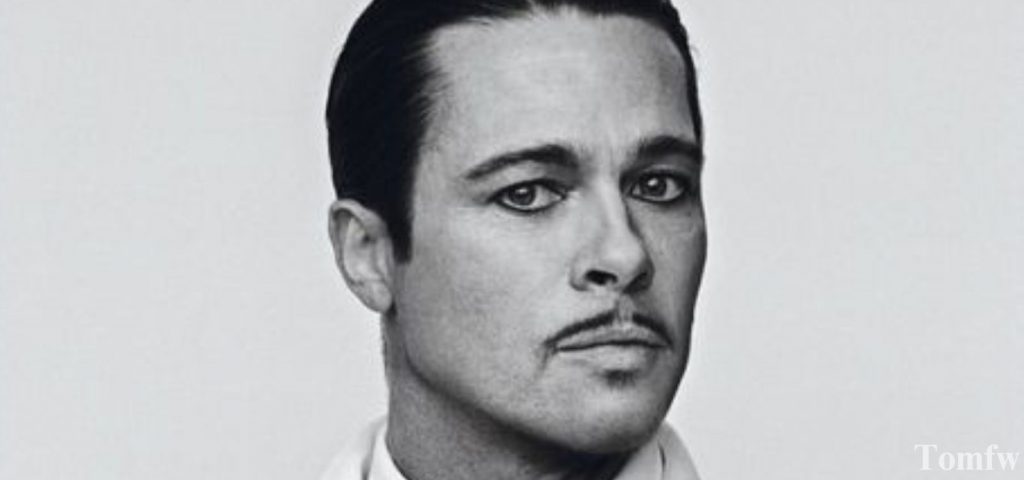 the parted pencil mustache